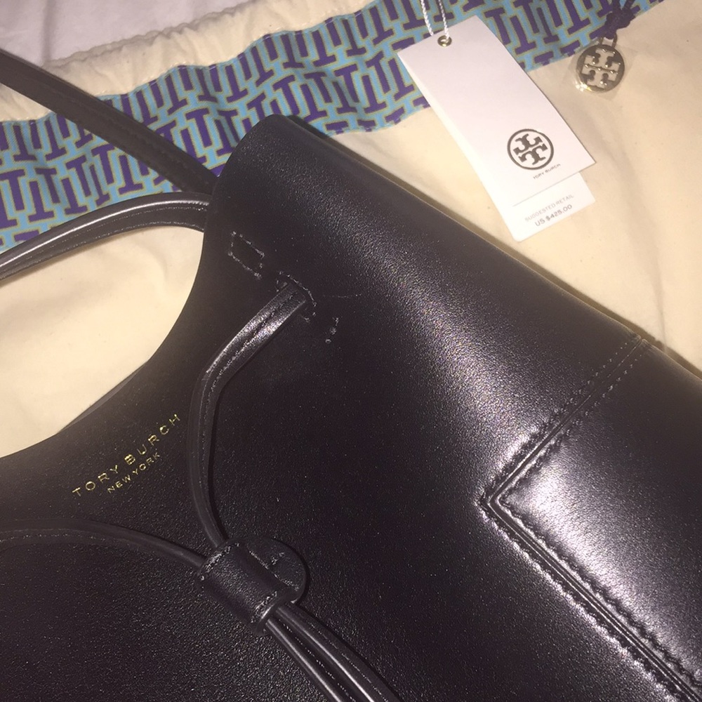 Tory Burch Drawstring Block Bag - image 5